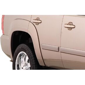 Bushwacker OE Style Factory Rear Fender Flares | 2-Piece Set, Black, Smooth Finish | 40064-02 | Fits 2007-2014 Chevrolet Tahoe; 2007-2011 Yukon (Excludes LTZ & Denali)