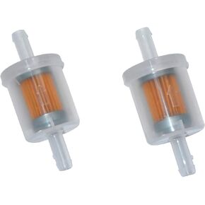 HQRP 2 Pack Fuel Filter Replacement OEM Parts 691035 691035-2 5065 84001895 Compatible with Briggs & Stratton 121S02-0001-F1 121S02-0023-F1 121S02-0026-F1 121S02-0130-F1 121S07-0024-F1 121S07-0027-F1