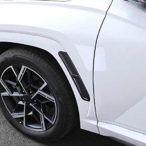 YOUTOOCAR Car Fender Side Vents Cover Compatible with Hyundai Tucson 2025 Accessories (Glossy Black)
