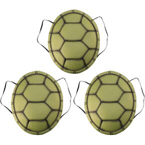 TOYANDONA Turtle Shell Costume, 3pcs EVA Turtle Shell Halloween Costume for Kids Cosplay Party Halloween Dress Up Pretend Play Accessories