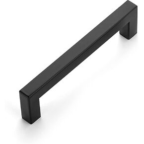 Ravinte 30 Pack Cabinet Handles Square Cabinets Cupboard Handles Brushed Nickel Drawer Pulls Stainless Steel Kitchen Cabinet Pulls Cabinet Hardware Drawer Handles 5 inch Hole Center