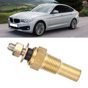 Coolant Temperature Sensor, Universal Water/Oil Temp Temperature 1/8 NPT Electrical Sender Transmitter Sending Unit Temp Sensor, Temperature Range: 0~150? (0-300f)