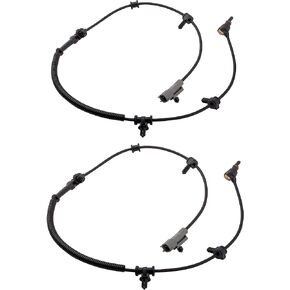 2X ABS Speed Sensor Front Left&Right Fit for Jeep Commander (10-06) / Jeep Grand Cherokee (10-05) 56044144AA, 56044144AB, 56044144AC, 56044144AD