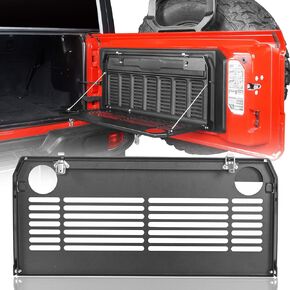 Hooke Road Tailgate Table Foldable Cargo Shelf for Jeep JL Wrangler 2018 2019 2020 2021 2022 2023 2024