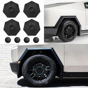 2025 Tesla Cybertruck Wheel Hub Center Caps Wheel Protection Cybertruck Hubcaps Wheel Center Caps for 2024 2025 Tesla Cybertruck Accessories (8PCS)