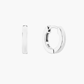 CAITLYNMINIMALIST Editors Huggie Classic Chunky Gold Mini Small Medium Hoop Earrings for Women Sterling Silver ∙ 18K Plated Gold Jewelry Gift for Women