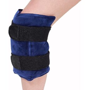 Koo-Care Knee Ice Pack for Injuries - Reusable Large Gel Ice Wrap Hot Cold Compress for Pain Relief, Swelling, Arthritis, Meniscus Tear, Sprains, ACL, Knee Replacement, Post-Surgery Recovery Therapy
