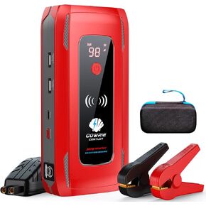 Portable Car Jump Starter – Powerful Battery Jump Box for Car Battery, Portable Jump Starter for Car, Car Battery Charger & Noco Jump Starter