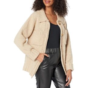 Lisa Button-Up Sweater Khaki MD