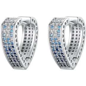 925 Sterling Silver Hoop Earrings for Women Dangle Earrings Huggie Earrings Hypoallergenic Earrings Gifts for Women
