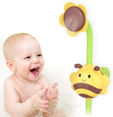 KINDIARY Bath Toy, Crab Bath Bubble Maker for Baby, Toddlers 1-3, Infants, Kids, Automatic Bubbles Machine Blower for Bathtub, Battery Operated in Saudi Arabia