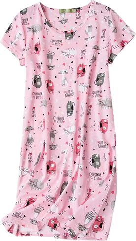Zando Night Gowns for Adult Women Night Gown Women's Nightgowns & Sleepshirts Cotton Nightgowns for Women Nightgown in Saudi Arabia
