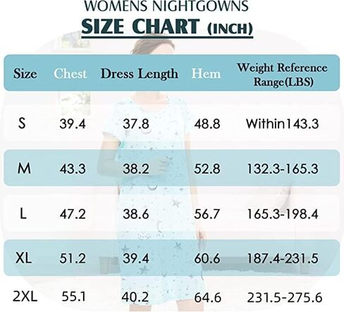 Zando Night Gowns for Adult Women Night Gown Women's Nightgowns & Sleepshirts Cotton Nightgowns for Women Nightgown in Kuwait
