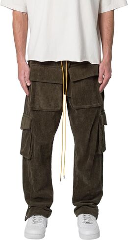 mnml Men's Corduory Snap Ii Cargo Pants in Saudi Arabia