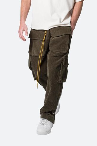 mnml Men's Corduory Snap Ii Cargo Pants in Saudi Arabia