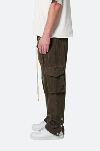mnml Men's Corduory Snap Ii Cargo Pants in Saudi Arabia