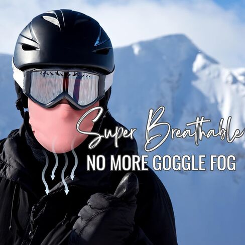 Balaclava Ski Mask - Winter Face Mask for Men & Women - Cold Weather Gear for Skiing, Snowboarding in Saudi Arabia