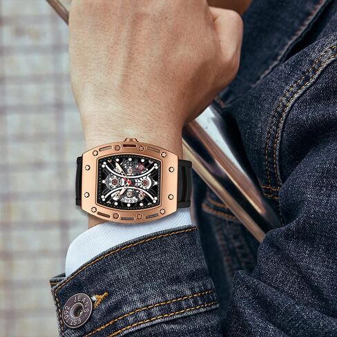 AIMES Watch Wristwatch for Men Fashion Casual Cool Big Dial Watch Luminous Waterproof Sport Analog Quartz Business Mens Watches Silicon Strap Dress Watch in Saudi Arabia