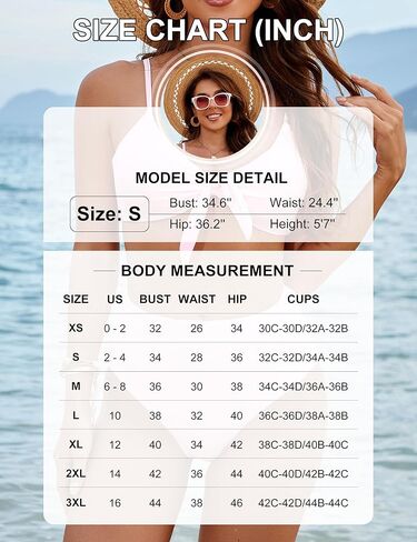 Blooming Jelly Womens High Waisted Bikini Set Tie Knot High Rise Two Piece Swimsuits Bathing Suits in Kuwait