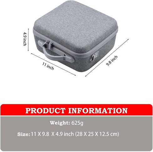 Carrying Case for DJI Mini 2 / Mini 2 SE/Mini 4K, Hard Shell Storage Bag Protable Travel Box Compatible with DJI Mini 2/ Mini 2 SE/Mini 4K Drone and Remote Comtroller Accessories in Saudi Arabia