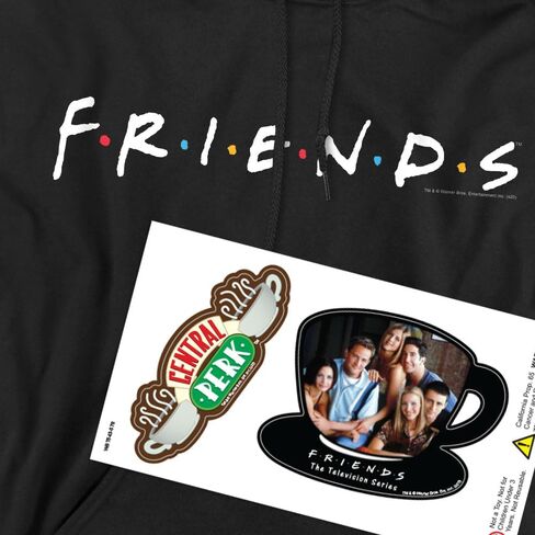 كنزة صوفية سوداء بشعار Popfunk Classic Friends TV in Kuwait