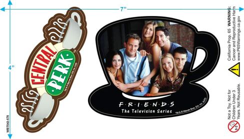 كنزة صوفية سوداء بشعار Popfunk Classic Friends TV in Kuwait