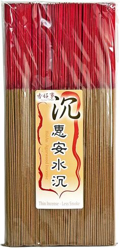 Vietnam HoiAn Chen Xiang Agarwood Incense Joss Sticks (30cm, 300g, 400 Sticks) - Taiwan Traditional Bamboo Incense for Religious & Meditation, Thin Sticks & Less Smoke (1) in Saudi Arabia