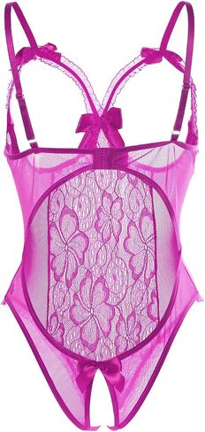 Sexy Women's One - Piece Lace Bodysuit Lingerie for Romantic Nights - Babydoll Sleepwear in Saudi Arabia