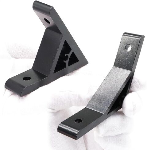 20Sets 2020 Series Aluminum Extrusion Profile Connectors with 20pcs 2020 Extruded Corner Brackets 80pcs Drop in T Nuts and Screws for 2020 Series Aluminum Profile Extrusion Rail in Saudi Arabia