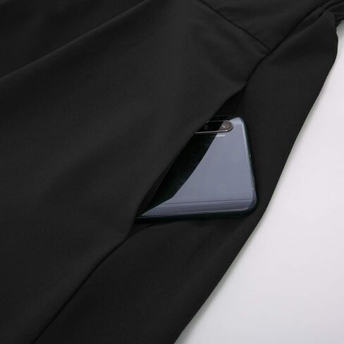 Belle Poque Women Vintage Skirt High Waist Pleated Skirt Midi A-Line Skirt with Pockets in Kuwait