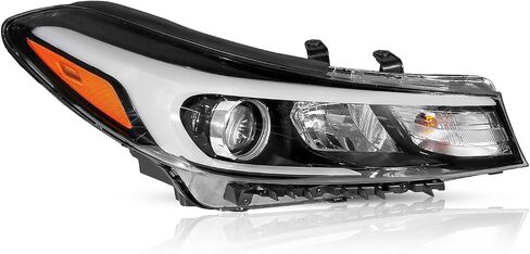 Right Headlight Assembly Compatible with 2017 2018 Kia Forte Halogen Front Passenger Side No LED w/Bulbs in Saudi Arabia