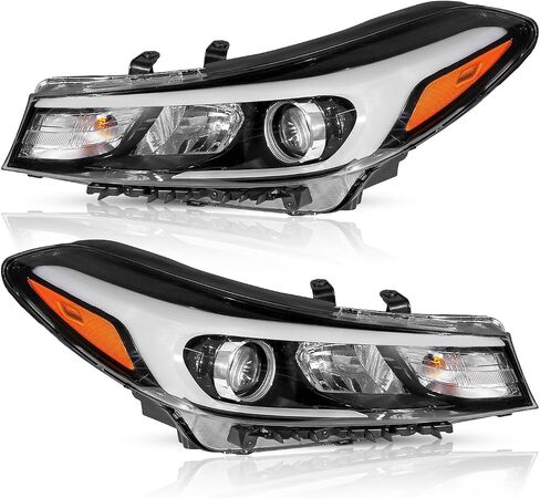 Right Headlight Assembly Compatible with 2017 2018 Kia Forte Halogen Front Passenger Side No LED w/Bulbs in Saudi Arabia