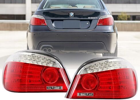 USR 04-10 5-Series E60 Side Marker Light – SMOKE Side Marker Lamps (Left + Right) Pair - Compatible with 2004-2010 BMW 5 Series E60/E61 4D Sedan & 5D Wagon All Models (SMOKED SIDE MARKER LIGHTS) in Kuwait