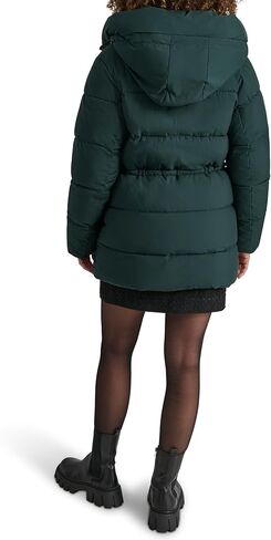 DKNY Women's Anorak-Waist Hooded Puffer in Saudi Arabia