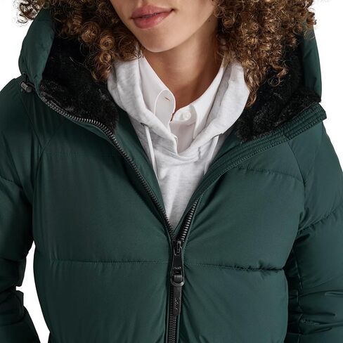 DKNY Women's Anorak-Waist Hooded Puffer in Saudi Arabia