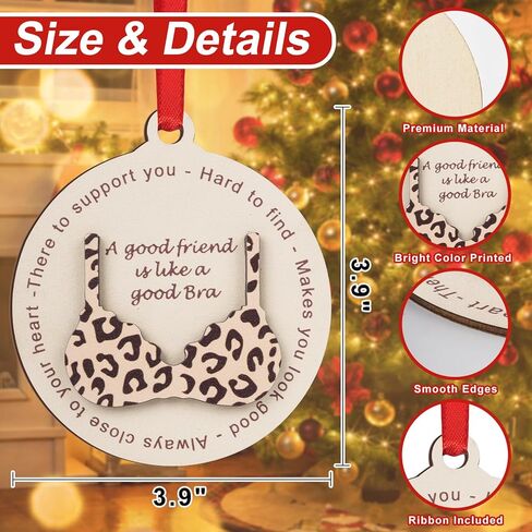 Wooden First Christmas in Our New Home 2024 Christmas Ornaments for Tree Decorations, Best Housewarming Gifts for New House, New Home Gift Ideas, House Warming Gifts Red in Kuwait