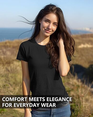 MERIGREENY Women's 100% Merino Wool T Shirts, Lightweight Base Layer, Anti-Odor Athletic Casual Tops for Running Hiking Gym, Grey, M in Saudi Arabia