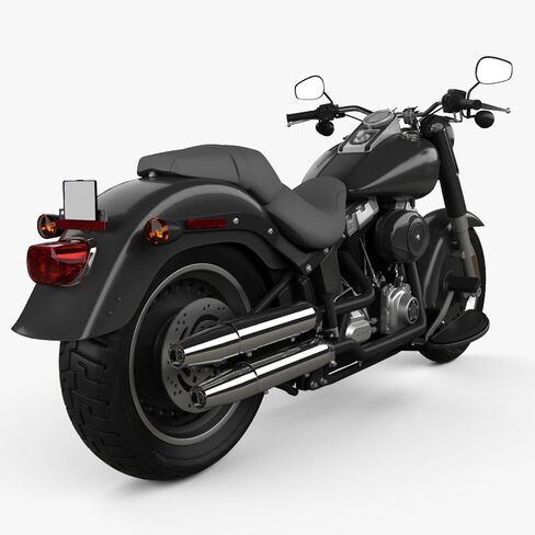 Universal 8mm 10mm Harley Motorcycle Mirrors Compatible with Harley OX1358 for Road King Street Bike Touring Sportster Cruiser 360 Degree Adjustable Adventure Motorcycle Side Mirrors (Back) in Kuwait