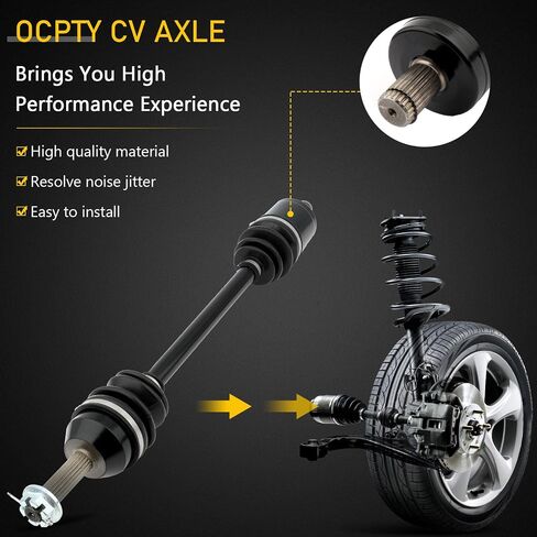 مجموعة عمود محرك نصف المحور OCPTY CV المشتركة متوافقة مع 2010-2014 لبولاريس رينجر 400 500 570 800 Crew 570 EV أمامي يسار يمين ‎1332690 in Saudi Arabia