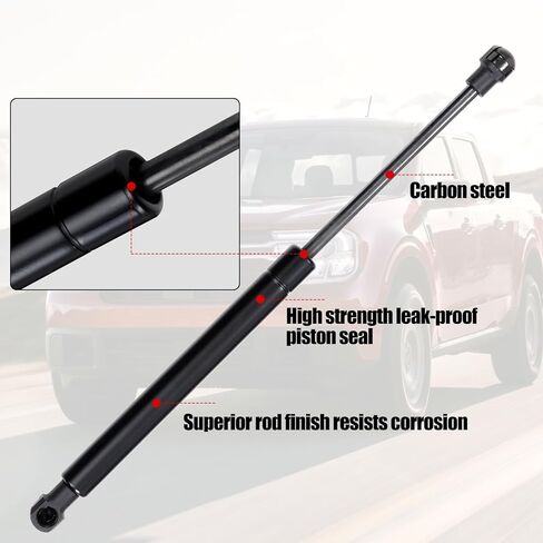 Mabett غطاء محرك السيارة رفع دعم الدعامات الصدمات الباب الخلفي المثبط لفورد مافريك 2022-2025 الملحقات، الغاز الربيع صدمة الدعامات الباب الخلفي المثبط صالح مافريك (2 قطعة غطاء محرك السيارة الأمامي + 1 قطعة مجموعة الباب الخلفي) in Kuwait