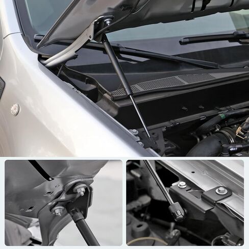 Mabett غطاء محرك السيارة رفع دعم الدعامات الصدمات الباب الخلفي المثبط لفورد مافريك 2022-2025 الملحقات، الغاز الربيع صدمة الدعامات الباب الخلفي المثبط صالح مافريك (2 قطعة غطاء محرك السيارة الأمامي + 1 قطعة مجموعة الباب الخلفي) in Kuwait