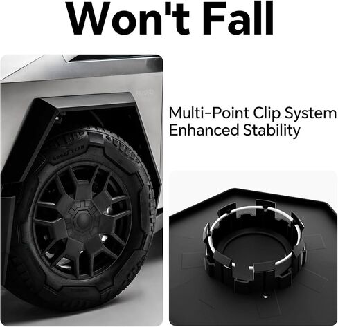 2025 Tesla Cybertruck Wheel Hub Center Caps Wheel Protection Cybertruck Hubcaps Wheel Center Caps for 2024 2025 Tesla Cybertruck Accessories (8PCS) in Saudi Arabia