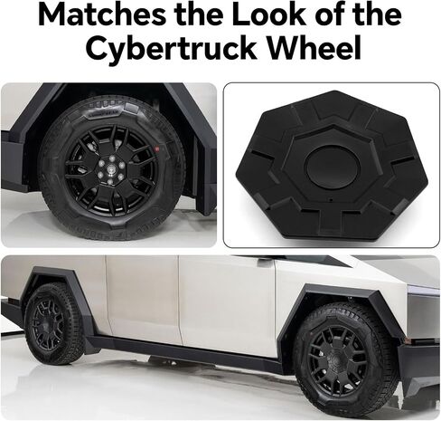 2025 Tesla Cybertruck Wheel Hub Center Caps Wheel Protection Cybertruck Hubcaps Wheel Center Caps for 2024 2025 Tesla Cybertruck Accessories (8PCS) in Saudi Arabia