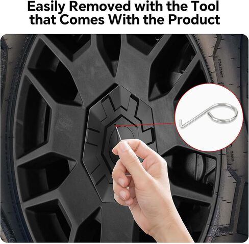 2025 Tesla Cybertruck Wheel Hub Center Caps Wheel Protection Cybertruck Hubcaps Wheel Center Caps for 2024 2025 Tesla Cybertruck Accessories (8PCS) in Saudi Arabia