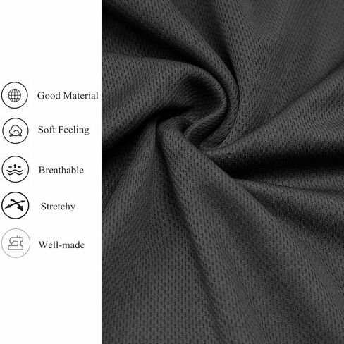 Mens Workout Shorts Athletic Lightweight Running Sports Shorts Performance Quick Dry Shorts 2 Pack in Saudi Arabia