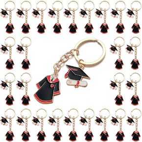 PHAETON 20PCS Graduation Gifts Graduation Keychain for University College Middle High School Graduate Souvenir for Senior Students Nurse Masters Degree School Student Teen Girls Boys