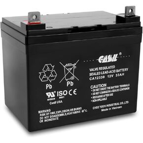 Casil Duracell DURA12-8F2 12V 8Ah F2 Replacement Battery CA1280 12v 8ah