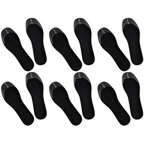 TUUFUN Wetness and Odor Absorbing Activated Charcoal Shoe Insoles to Naturally Kill Off Smelly Cause (6)