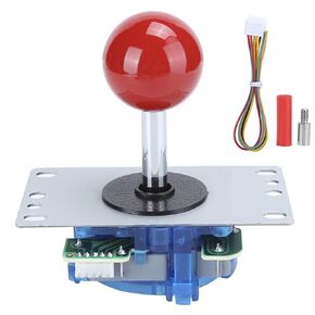 01 Arcade Game Console, Fighting Stick Fighting Joystick No Delay Game Console, High Sensitivity for Game Arcade Game(black)