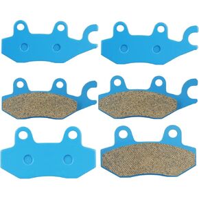 Youxmoto Ceramic Brake Pads Fit For CAN-AM Commander 800R XT 2011-2015/1000 DPS, Front Rear Brake Pads Fit For KAWASAKI KVF650 2006-2012/ KRF750 Teryx 4x4 2008-2011/ KRT75 / KVF75 / KRF800/ KRT800